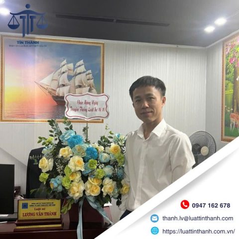 Luật sư Lương Văn Thành - Giám đốc Luật Tín Thành tại Hà Nội