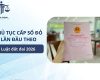 Thủ tục cấp Sổ đỏ lần đầu theo Luật Đất đai 2026: Hồ sơ, điều kiện, thẩm quyền và quy trình mới nhất